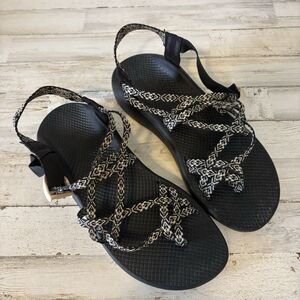 CHACO Women's Size 11 Z/ Cloud X2 Sandals Black Outdoors Hiking/Water Shoes
